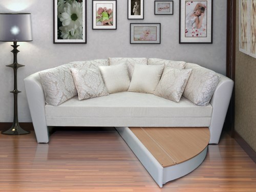 Круглый диван-кровать Смайл в Сыктывкаре - изображение 1